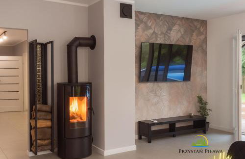 Przystań Piława Willa z prywatnym basenem - Foto 9