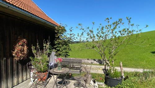 Allgäu Cottage - traumhafter Blick in die Schweizer Berge - Foto 5, Garden view