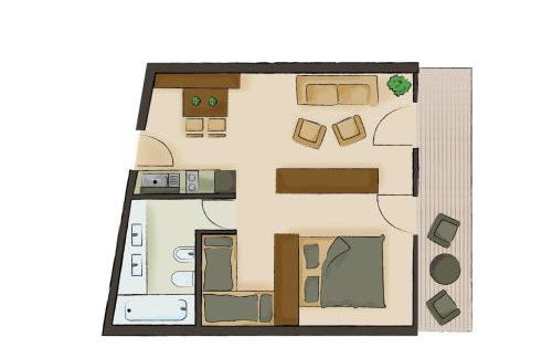 Residence Königswarte Strata Sexten - Foto 67