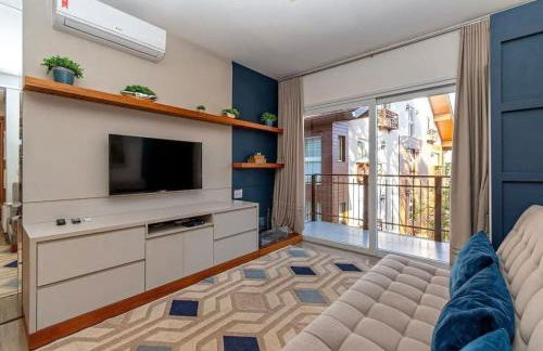 Excelente Apto com lareira e piscina aquecida - Photo 1