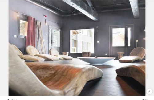 Arc 1950 Ski in Ski out and Spa- Newly refurbished 153 Sources De Marie- 2 bedroom , 2 bathroom-Sleeps 4-6, Mont Blanc view from every window, Free WiFi - Foto 33