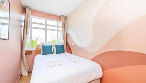 Designer & Air-Conditioned Apartment 2BR, Paris 17 - Foto 3