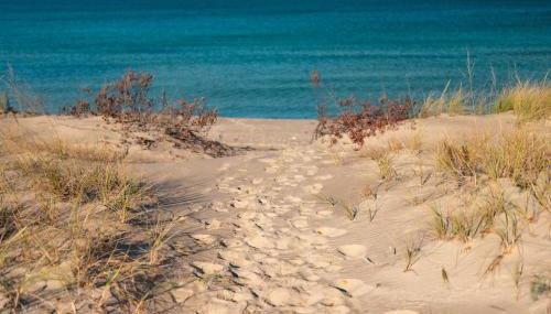 Midcentury home, private beach. large great room - Foto 2