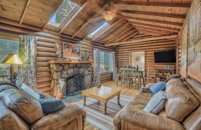 3BD Cowboy Cabin Pikes Peak Mountain Log Cabin - Photo 1