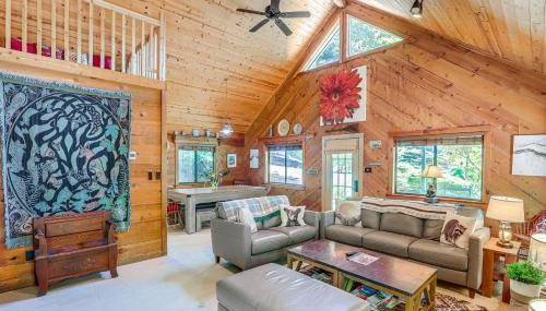 Mars Hill Cabin with Pool Table about 2 Mi to Wolf Ridge - Foto 5