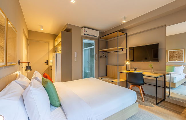 Next Haddock by Viva - Apartamentos próximos ao MASP e a metros da Estação Consolação e Avenida Paulista - Photo 36