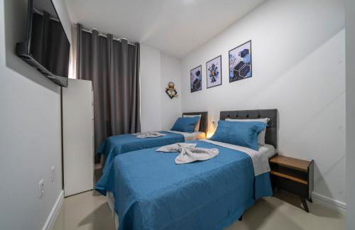 Encantador Apartamento 100m da Praia com vista mar - Foto 18