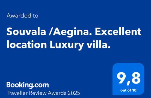 Souvala /Aegina. Excellent location Luxury villa. - Foto 2