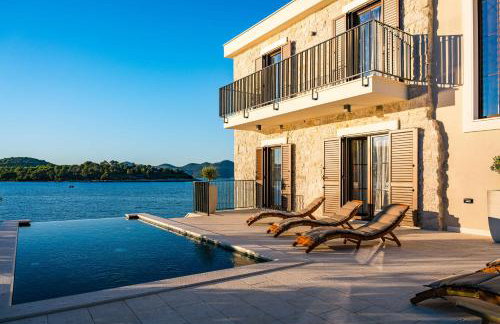 Seafront Villa Draga with heated infinity pool - Foto 91