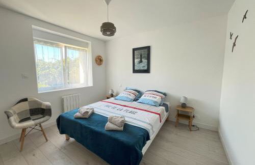 Maison proche sentier littoral et mer, pour 8 personnes - Foto 17