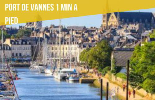 L'ideal-coeur de ville-port de vannes-wifi - Foto 13