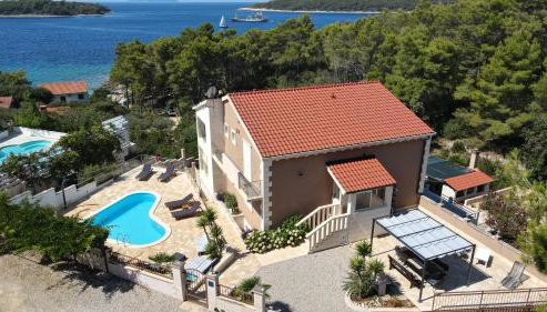 Villa Milina Korčula A Quiet Mediterranean Retreat - Foto 2, sunbed