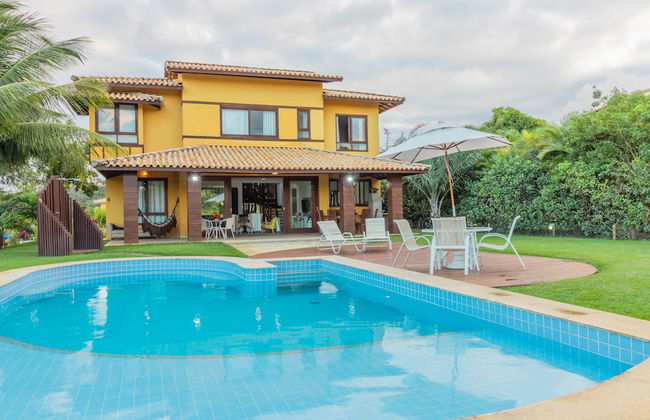 SA01 Excelente Casa 4 Quartos - Sauípe - Foto 1