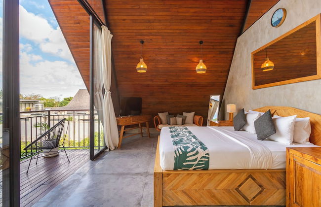 Azure 2BR Modern Private Pool Villa in Pererenan - Photo 7