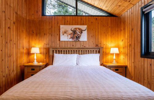 Cabin W Hot Tub, Sauna, King Beds, National Park - Foto 21