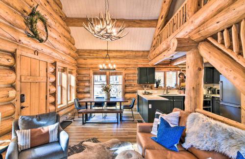 Remodeled Fairplay Log Cabin with Wood-Burning Sauna - Foto 6