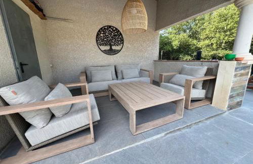 Les Oliviers - Villa climatisée avec piscine - Foto 11