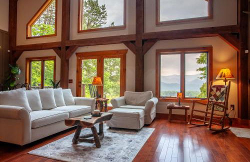 Chasing Sunsets: A Cozy 2-Bedroom Cabin in Smoky Mts with Stunning Mountain Views. - Foto 47