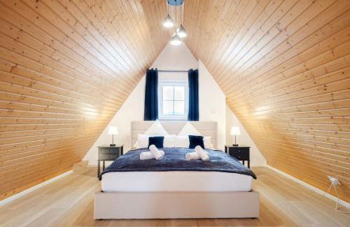 NEU Deluxe Suite Münsterblick, Maisonette, Kingsize Bett, Küche, Netflix, Aussicht, E-Kamin - Foto 1