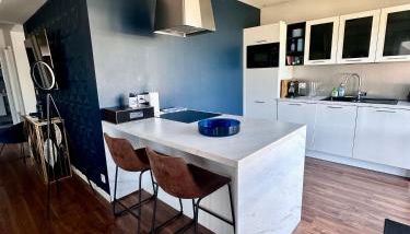 LUXE & VUE MER à Ouistreham Riva Bella, LUXURY & SEA VIEW - Photo 3, stove