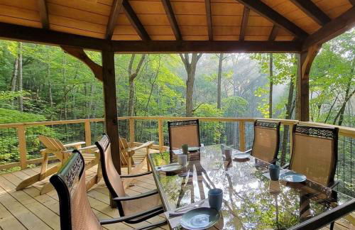 Magical Treehouse Romantic Hot Tub and Sauna - Foto 16