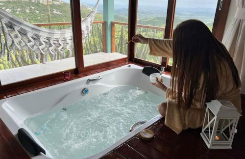 Chalé romântico, com vista panorâmica, para Casais - Foto 33