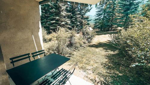 Les Chardons Verts, Studio Pied de pistes - Photo 5, Garden