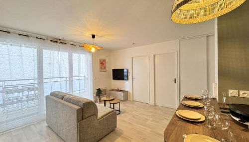 L'Azur - Parking - Balcon - Circuit 24h - 4 pers - Foto 5