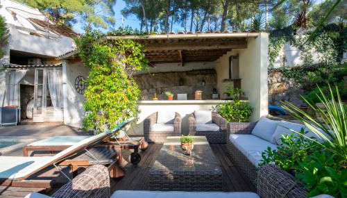 Villa Le Mas des Roches à 15mn airport Marseille - Foto 4, Garden, Garden view