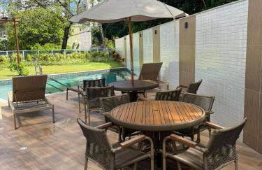 Arretado de bom ! A 250 m da praia de Boa Viagem, 3 km do aeroporto, próximo aos shoppings, com WI-FI 560 Mbps, coworking, piscina e academia - Foto 7