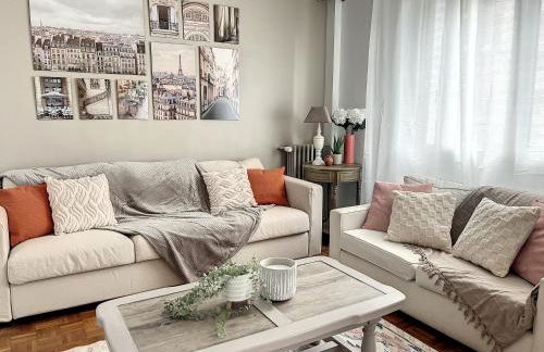 Appart XL "So cosy"- 4 beds - 8 pax - free Parking - Near Paris - Foto 27