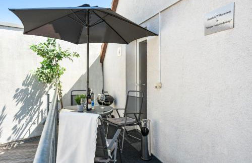 MOLA Apartments-Moderne Ferienwohnung im Herdecker Zentrum für 3 Personen-mit Balkon-Grill-Gratis Parkplatz-WLAN - Foto 16