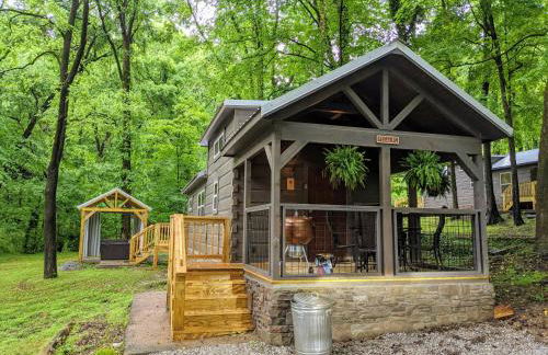 Peggers Cabin Luxury Rustic Tiny Cabin Spa - Foto 7