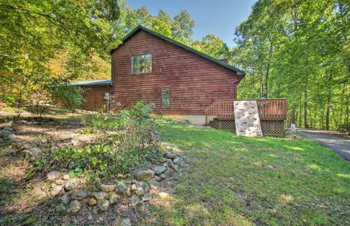 Peaceful New Market Cabin with Deck and Fire Pit! - Foto 24