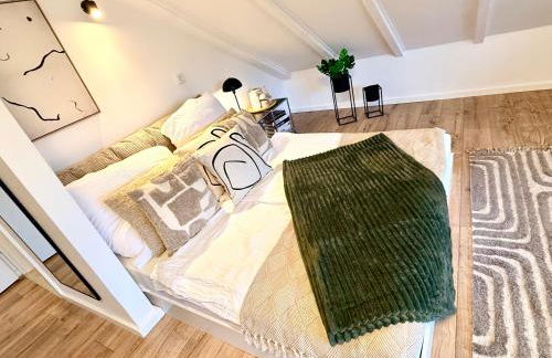 Rooftop Lounge Apartment 7 - Stilvoll wohnen nahe der Uniklinik Homburg - Photo 16