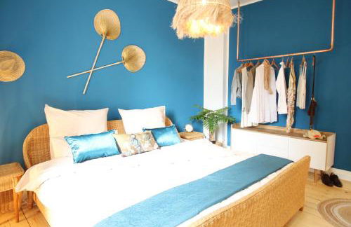 Superior Apartment mit tropical Feeling l 2 Schlafzimmer nahe City l Messe l Flughafen l Hbf - Photo 17