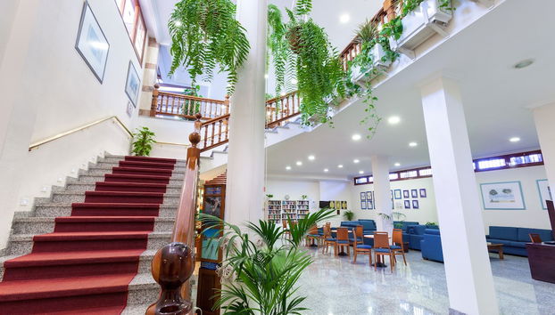 Sala de estar do lobby