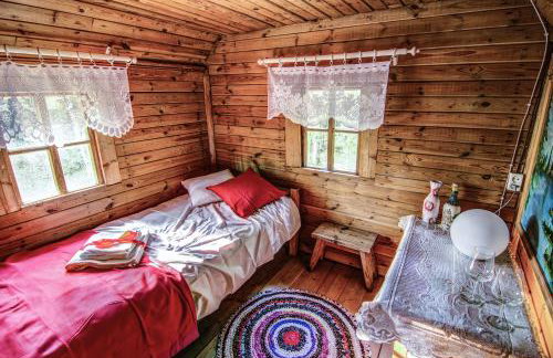 Chatka w lesie - Foto 5