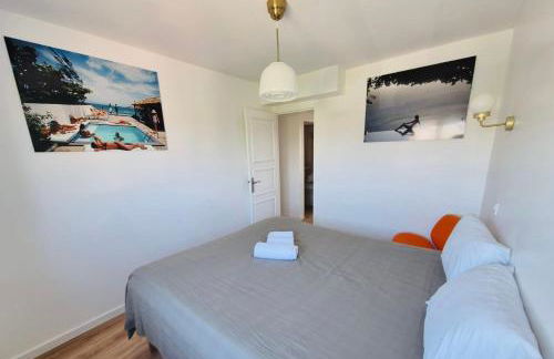 Quiet, sea view terrace, parking, air conditioning, beach, x6 - Foto 13