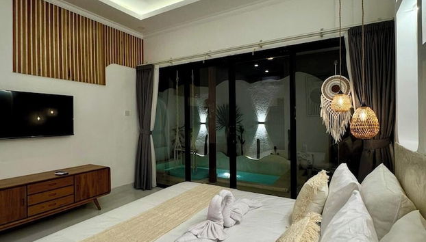 Stunning 1 Bedroom Villa in Seseh - Foto 5, Habitación