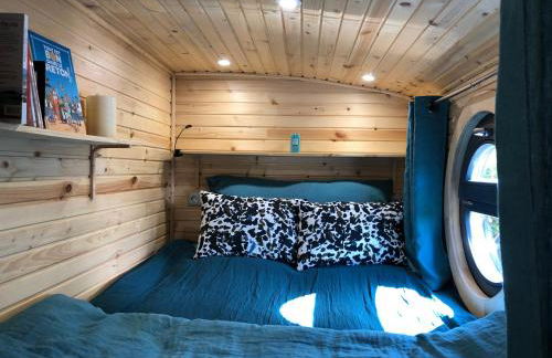 Roulotte Gîtes O bien-être massage Spa Séjour bien-être en hébergement insolite roulotte Karantez ou en gîtes Melon ou Yock à 800 m des plages - Foto 74