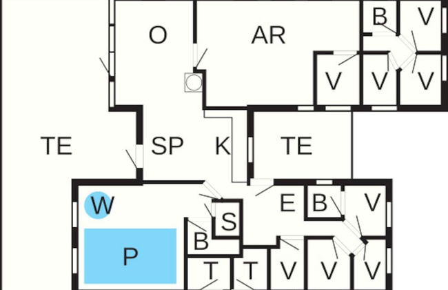 20 Person Holiday Home in Norre Nebel - Foto 2