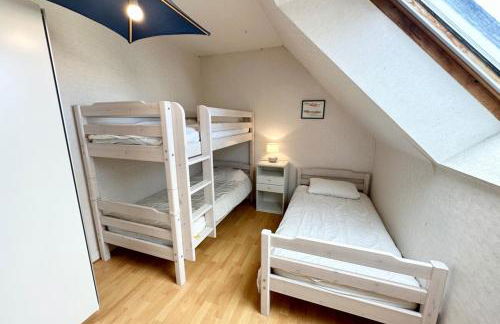 T3 Duplex Vue mer 180 sur le port de Lomener - Foto 27