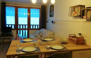 La Plagne Les Coches studio divisible ensoleillé - Foto 15