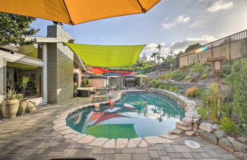 Luxe El Cajon Oasis with Pool, Fire Pit and Pavilion - Foto 27