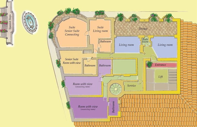 The Inn at the Spanish Steps - Foto 74