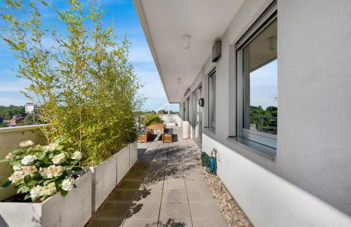 Penthouse 232QM, 12 Personen, Whirlpool, Terrasse, Parkplatz 25min bis Düsseldorf Messe - Foto 26