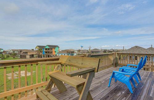 Walk to Gulf Ocean-View Home in Crystal Beach! - Foto 23