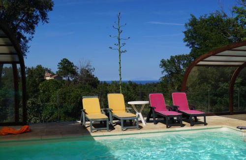 Maison au calme piscine mer au coeur de la nature U Nuciolu - Foto 42