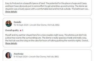 Lincoln Star Dome, Hot tub, BBQ - Foto 13